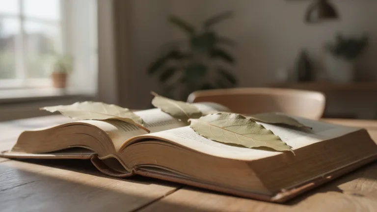 Laurierblaadjes in je boek: De reden waarom dit je concentratie verhoogt.