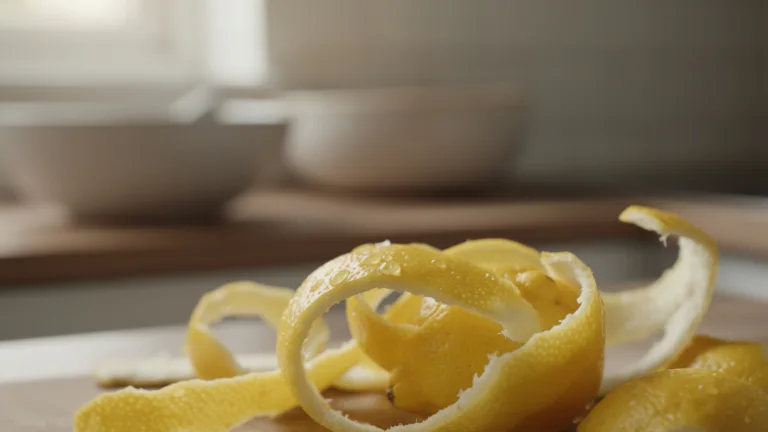 Waarom je nooit citroenschillen in de vuilnisbak moet gooien zonder ze te koken.