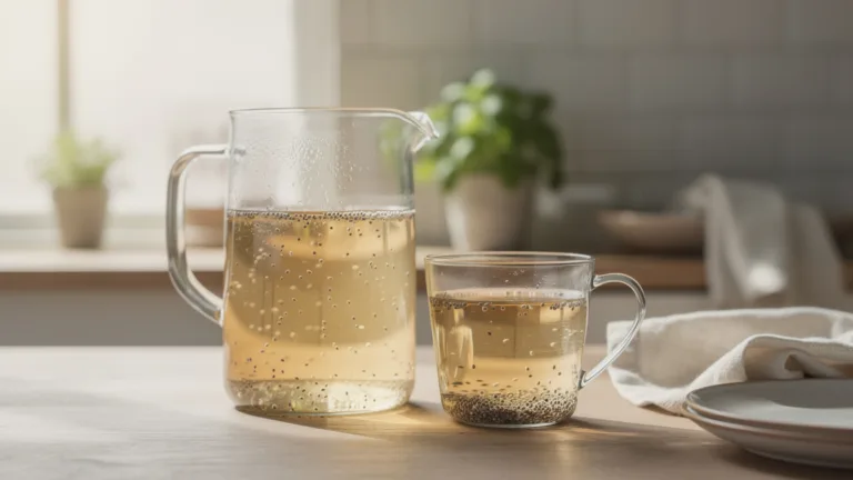 Warm water met chiazaad: De 30-daagse uitdaging voor je darmen begint nu.