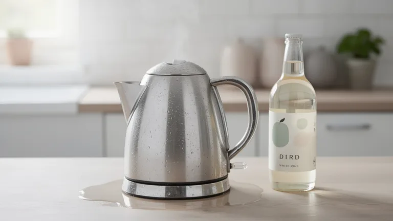 Witte azijn en je waterkoker: De regel voor een kalkvrij jaar.