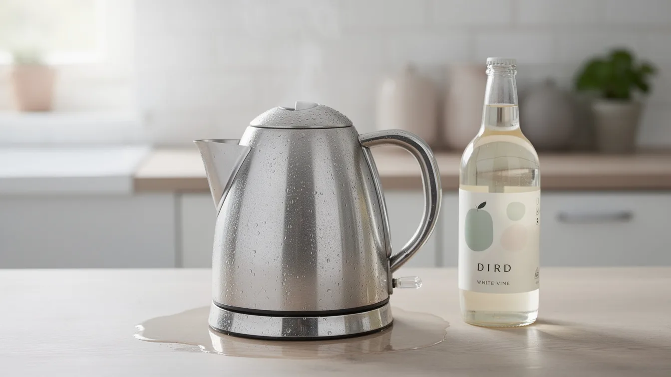 Witte azijn en je waterkoker: De regel voor een kalkvrij jaar.